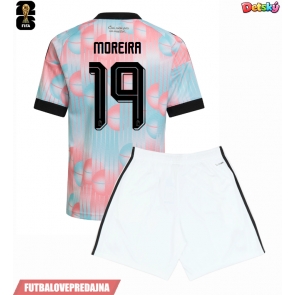 Lacne Dětský Futbalové dres Belgicko Diego Moreira #19 MS 2026 Krátky Rukáv - Preč (+ trenírky)